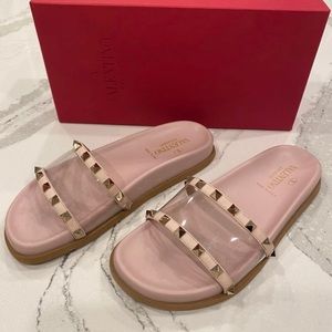 Valentino rock slide 36.5 sandals